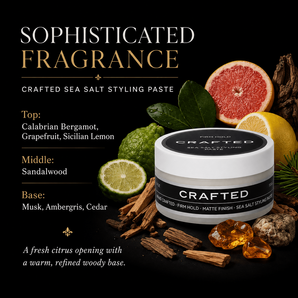 CRAFTED Sea Salt Paste - TheSalonGuy
