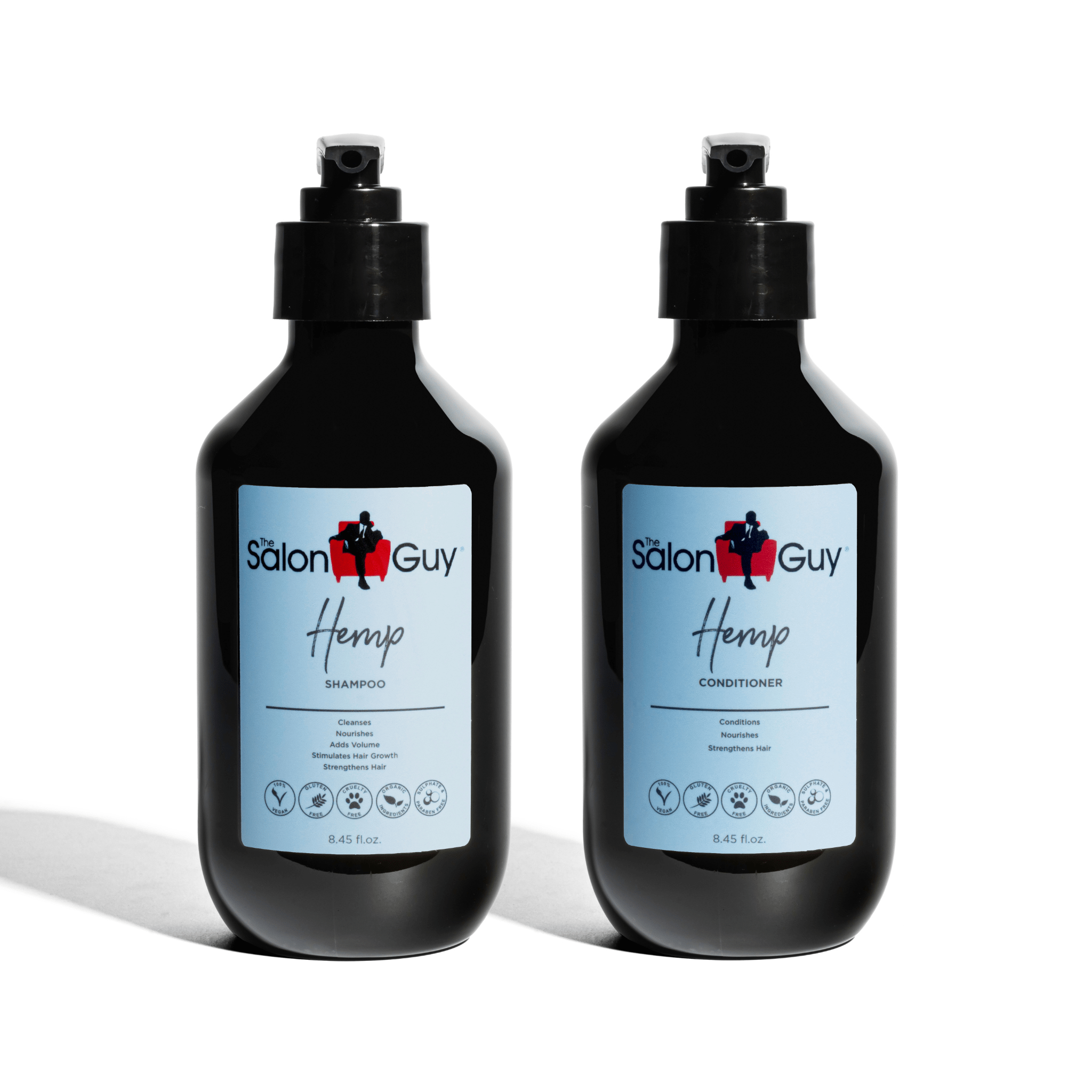 Hemp Shampoo & Conditioner Duo Set - TheSalonGuy