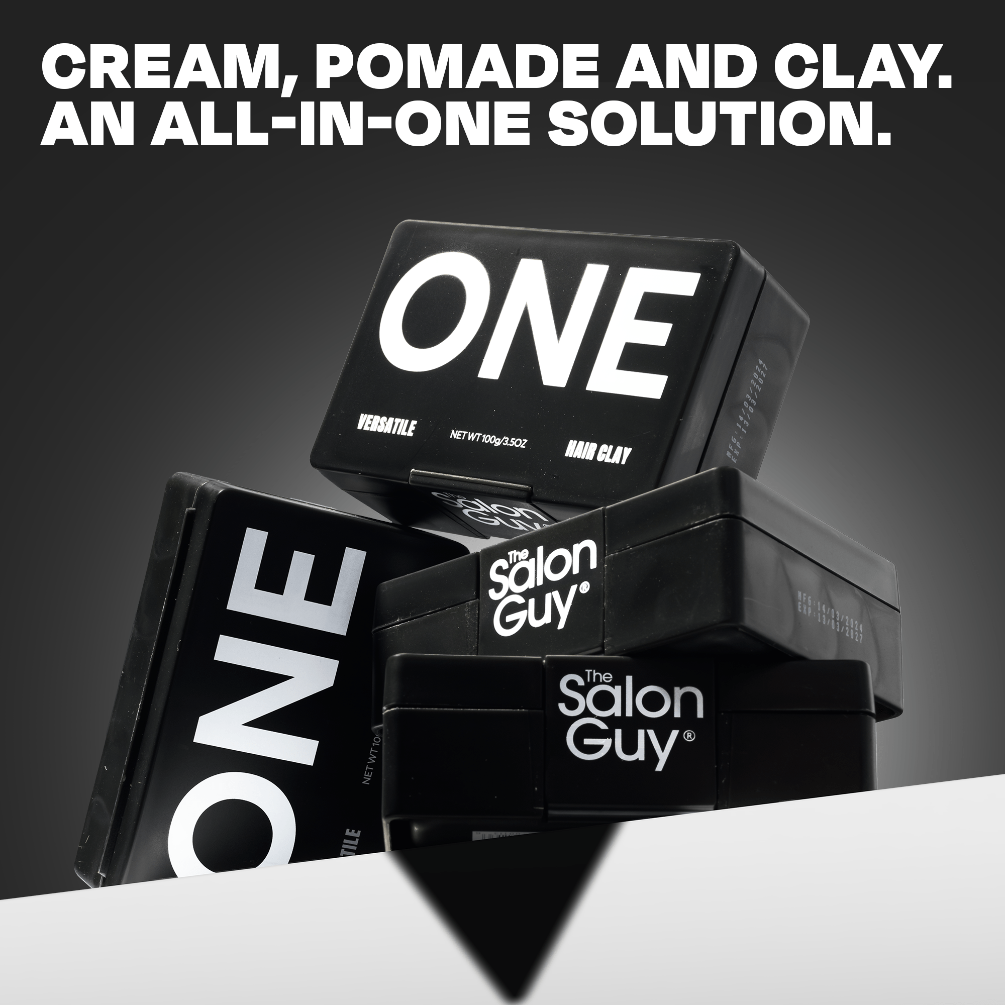ONE Hair Clay – 3 - in - 1 Styling Solution for Hold, Texture, and Control - TheSalonGuy