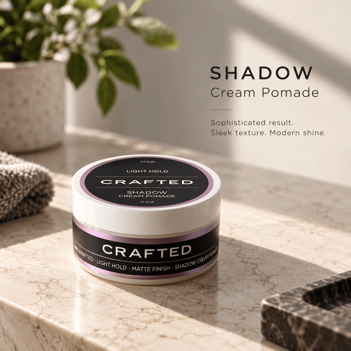 SHADOW Cream Pomade - TheSalonGuy