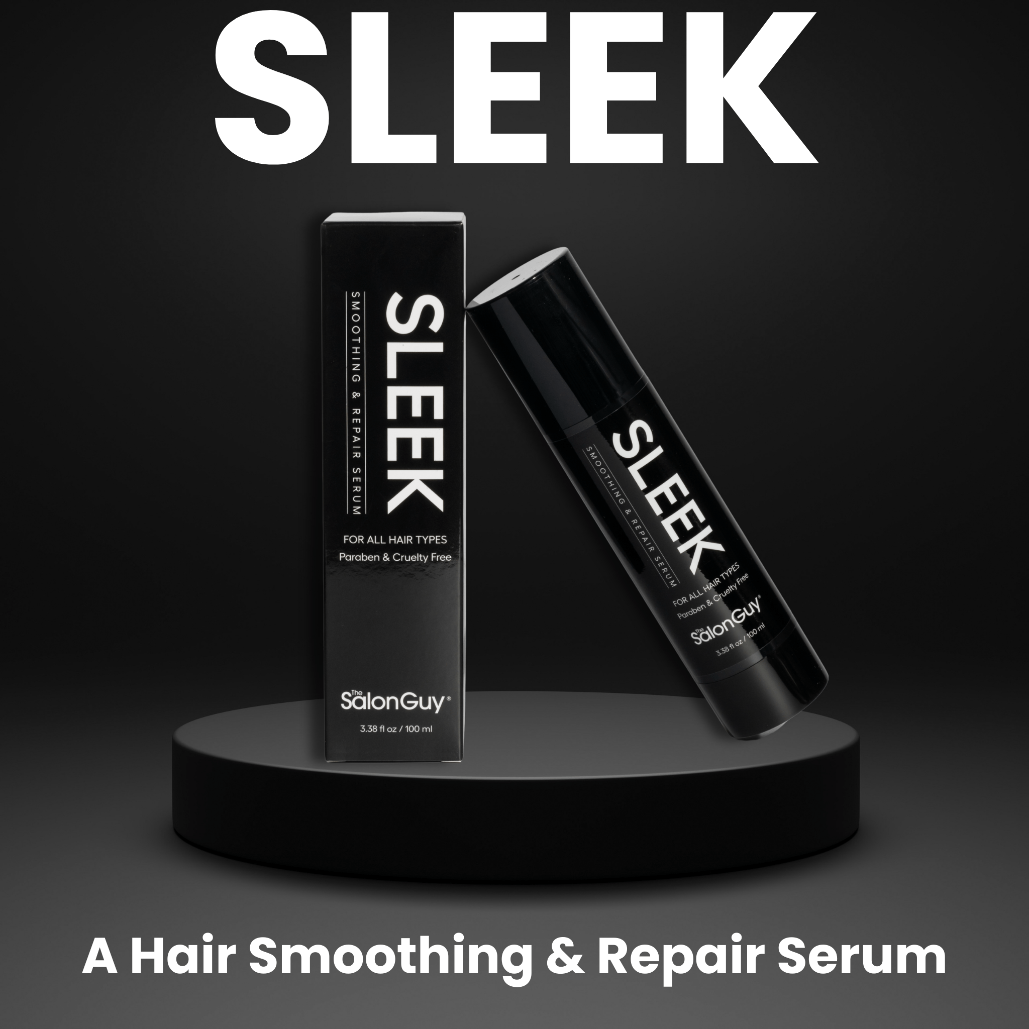 SLEEK Smoothing and Hair Repair Serum – Lightweight Frizz Control - TheSalonGuy