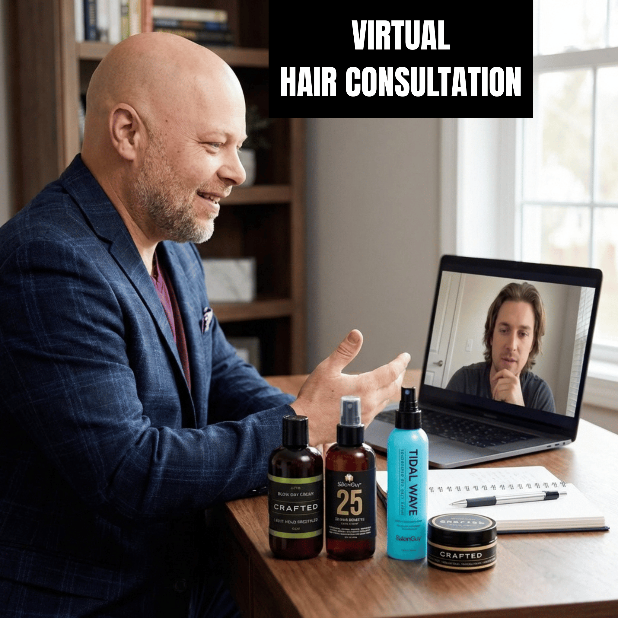 TheSalonGuy One on One Virtual Hair Consultation – 30 Minute Private Session - TheSalonGuy
