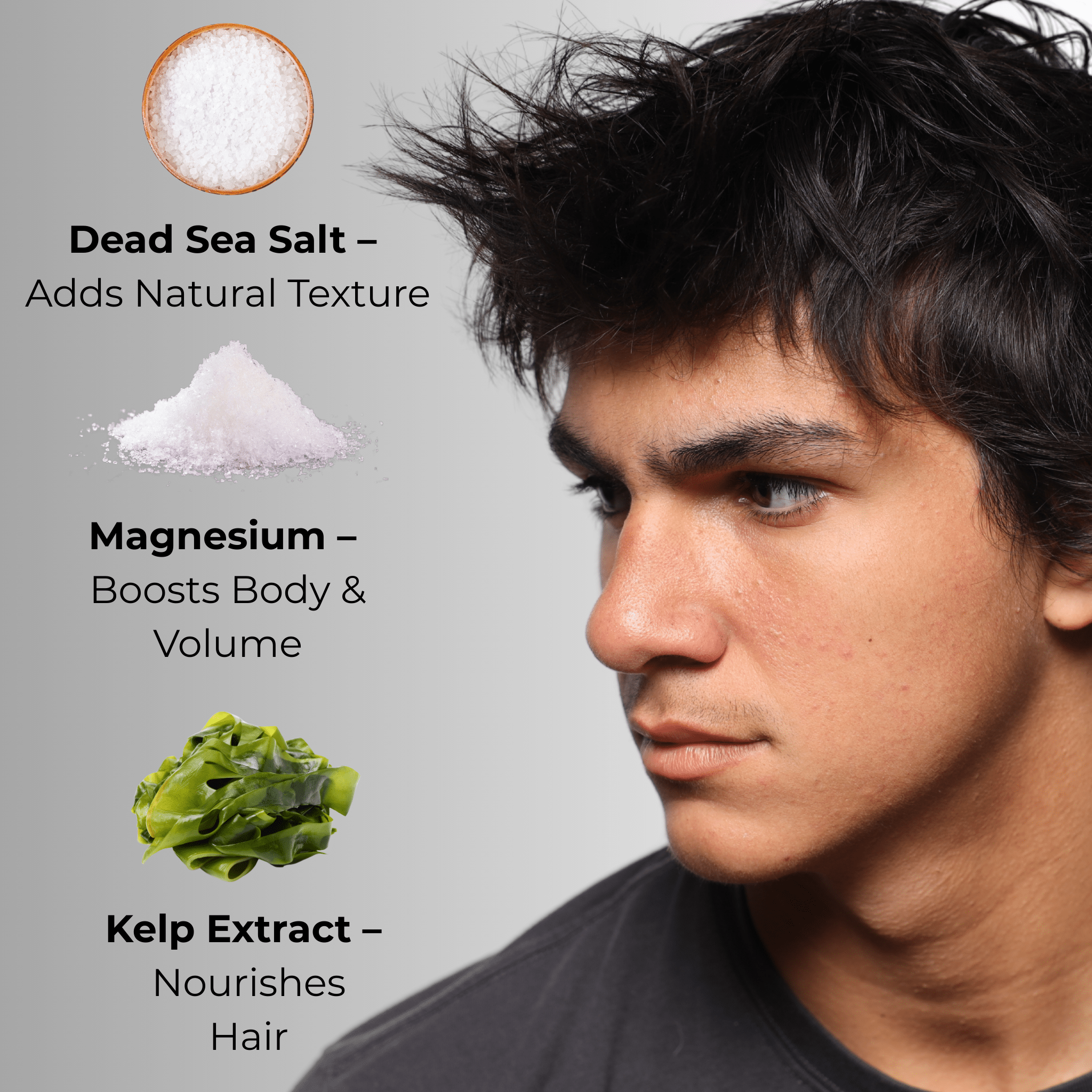TheSalonGuy Tidal Wave Sea Salt Spray for Hair | Adds Volume, Texture & Thickness | Beach Waves for Men & Women - TheSalonGuy