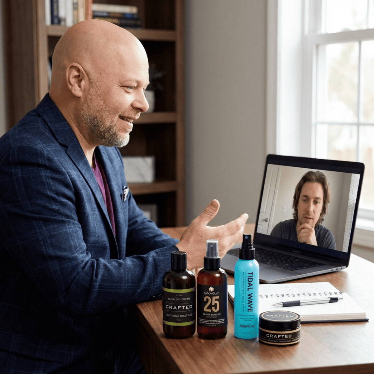 TheSalonGuy virtual hair consultation for personalized haircut and styling advice