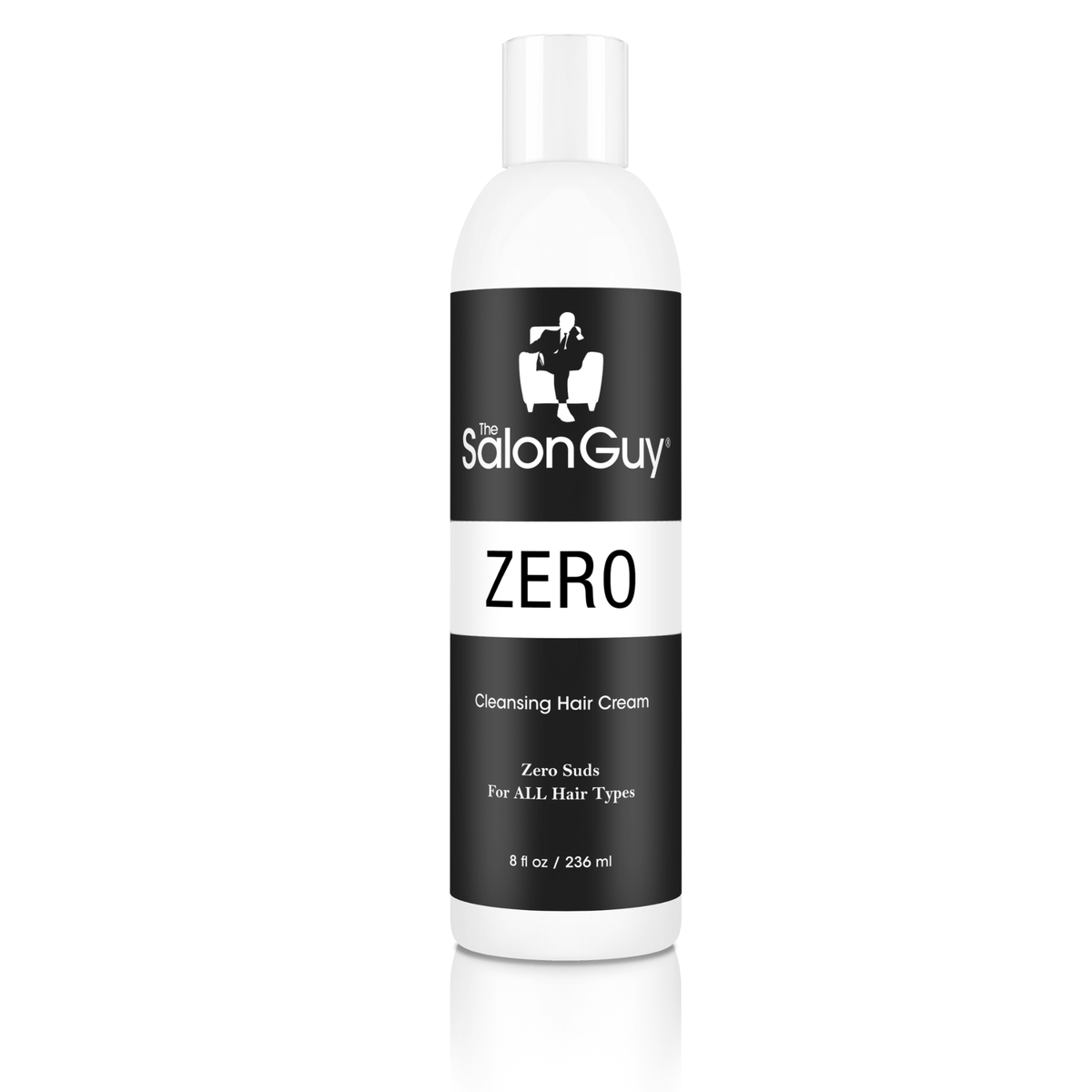ZERO zero-suds cleansing hair cream for gentle co-washing