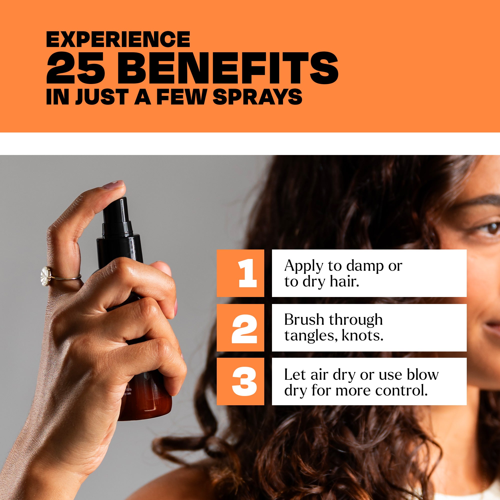 25 - Leave In Hair Treatment Spray - TheSalonGuy