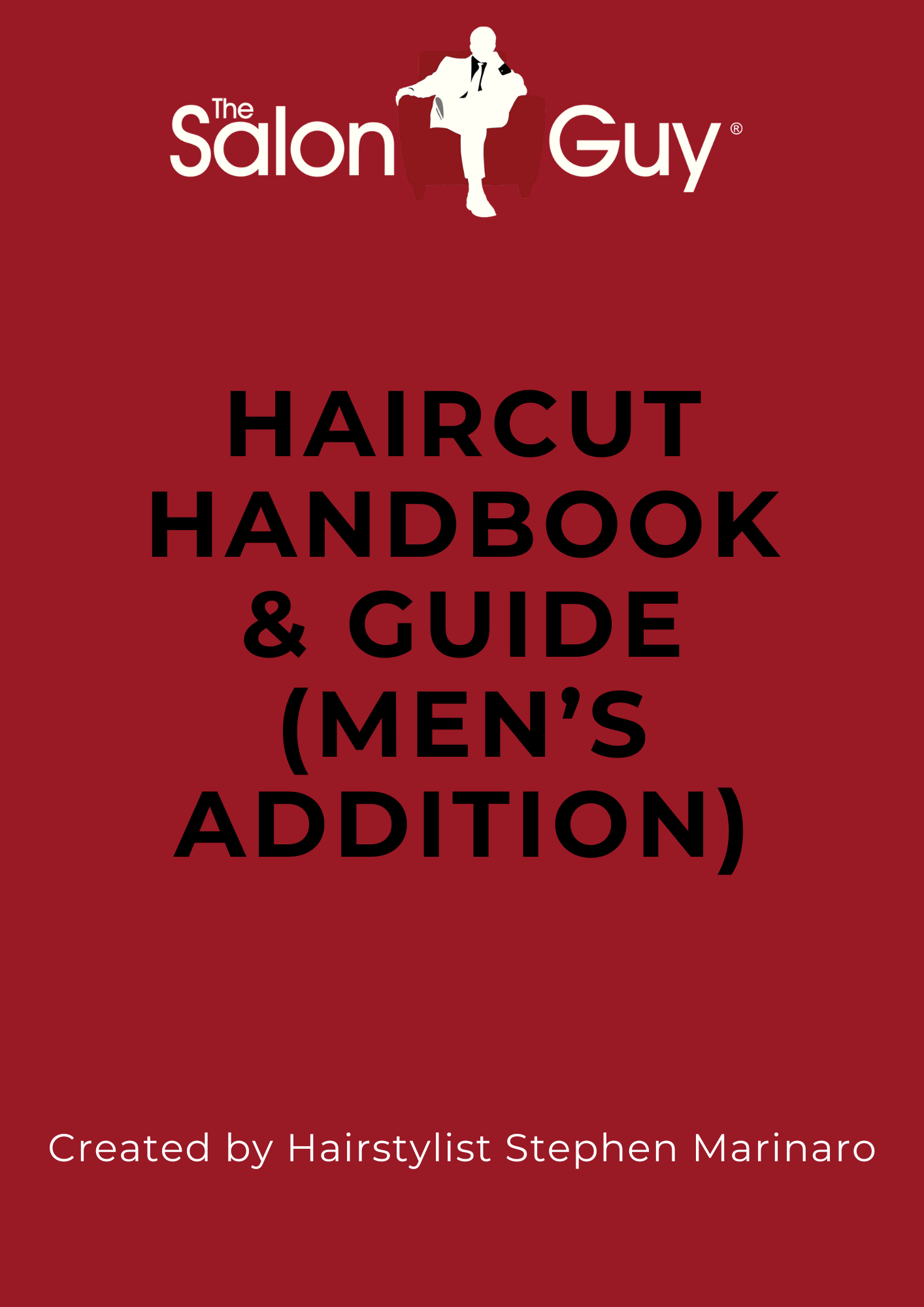 TheSalonGuy Haircut Shapes Handbook & Guide (Men's Edition)