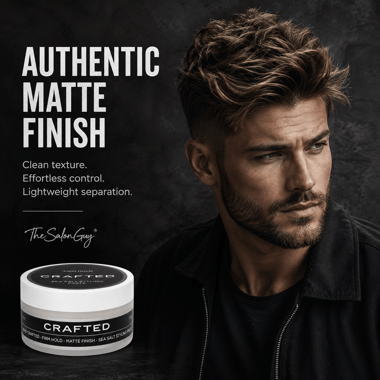 CRAFTED Sea Salt Paste - TheSalonGuy