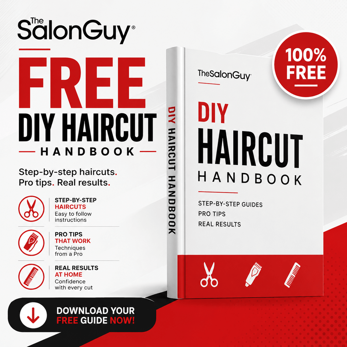 FREE DIY Haircutting Handbook — By TheSalonGuy - TheSalonGuy
