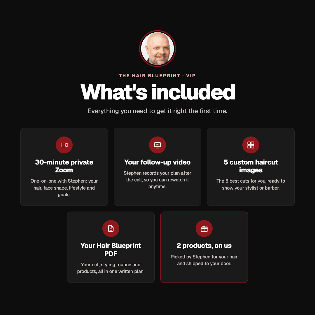 Hair Blueprint VIP Virtual Experience - TheSalonGuy