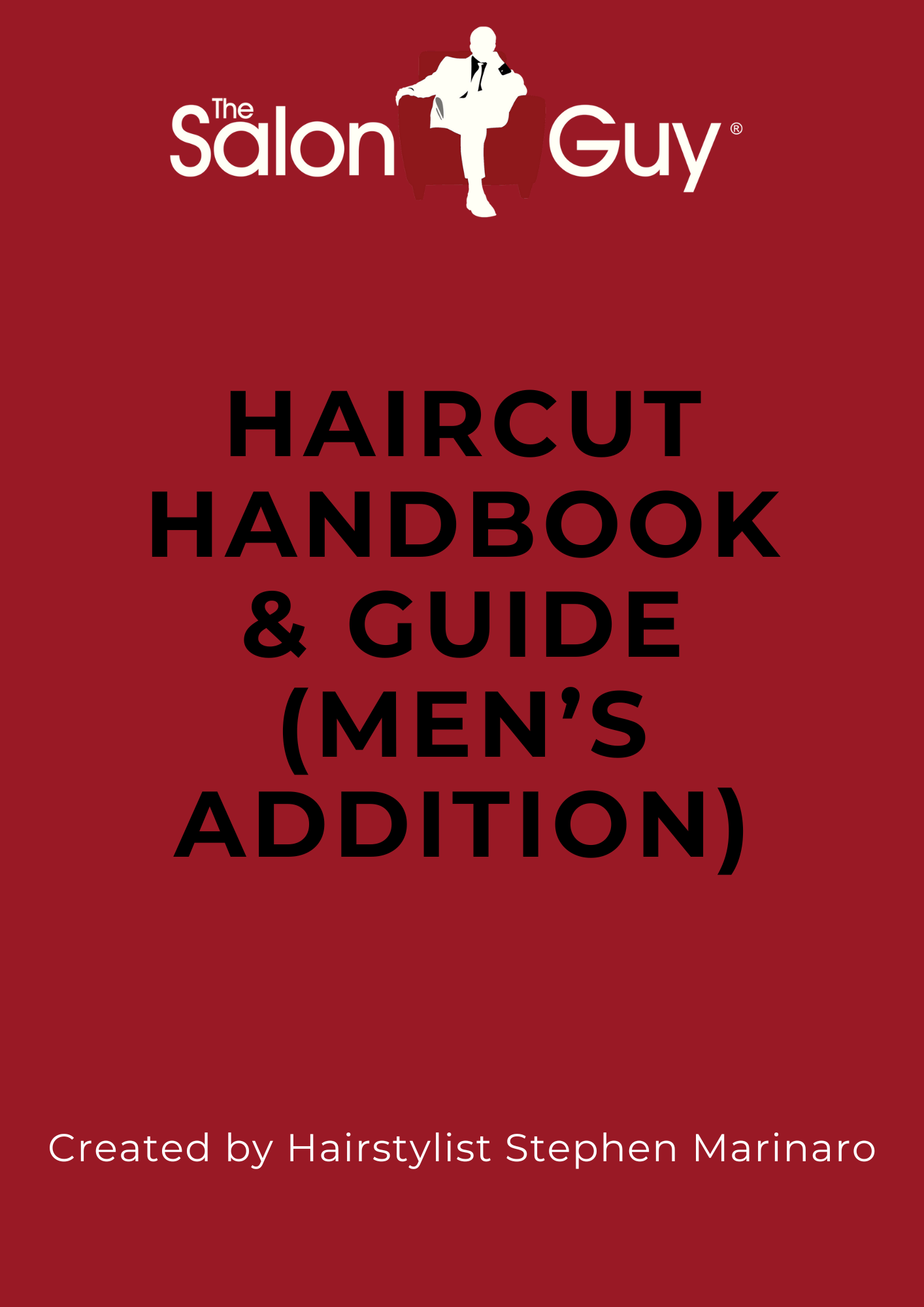 TheSalonGuy Haircut Shapes Handbook & Guide (Men's Edition) - TheSalonGuy